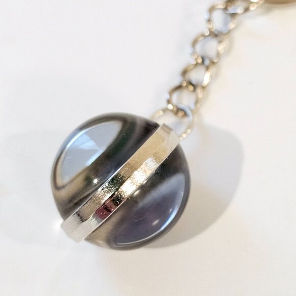 Capricorn Keychain Glow in the Dark ZodiacSign Goat Key Ring Astrology Accessory - Picture 2 of 4